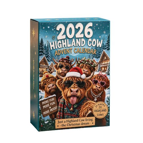 Highland Cows Advent Calendar